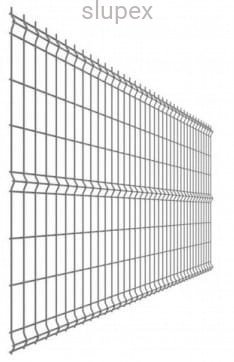 Panele ogrodzeniowe h 1730 ocynk 50x200 fi 4