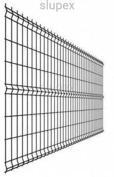 Panele ogrodzeniowe h 1030 czarny 50x200 fi 4
