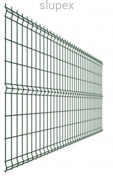 Panele ogrodzeniowe h 1730 zielony 50x200 fi 4